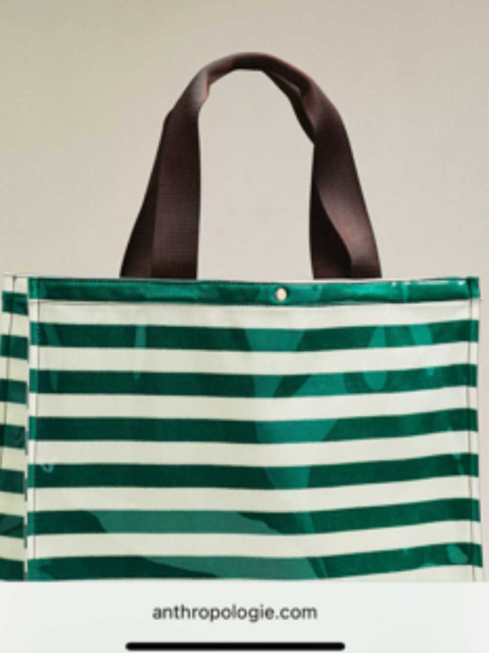 NWT Extra Large Terry Canvas East West Bag - Picture 5 of 16